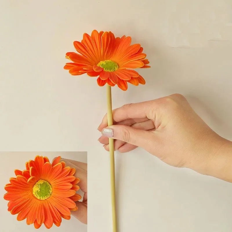 1/3pcs Daisy Flower Artificial Flowers Bouquet for Indoor Room Home Vase Decor Fake Flowers Garden Wedding Decoration Outdoor