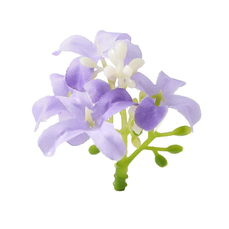 10/20/50Pcs 4cm Silk Artificial Bellflower Flower Head for Home Wedding Decorations DIY Gift Box Garland Wreath Accessories