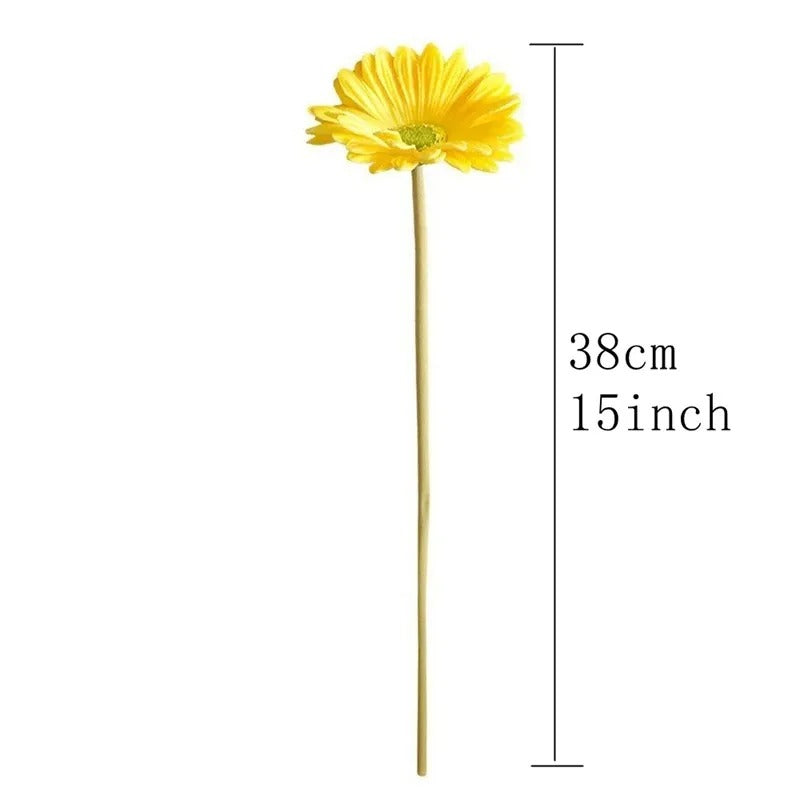 1/3pcs Daisy Flower Artificial Flowers Bouquet for Indoor Room Home Vase Decor Fake Flowers Garden Wedding Decoration Outdoor