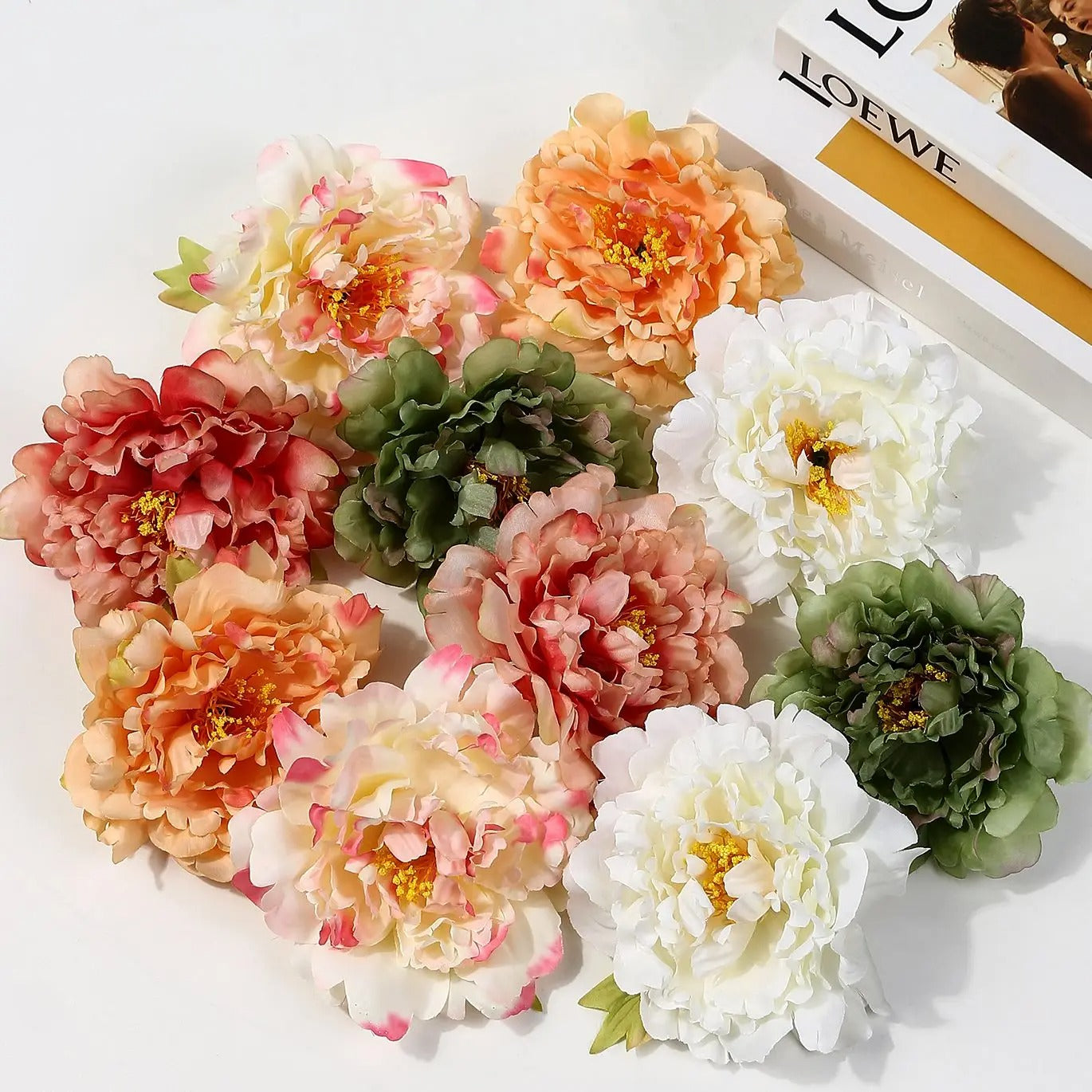 2Pcs 43cm Foam Artificial Flowers Golden Glitter Christmas Berries Bouquet Home Christmas Wedding Decor Table Wreath DIY Crafts