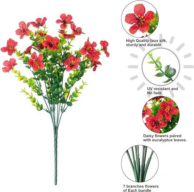 Last Day 50% OFF - UV Simulation Artificial Petunias