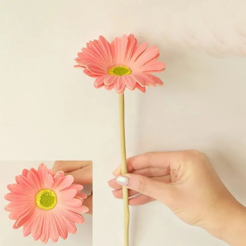1/3pcs Daisy Flower Artificial Flowers Bouquet for Indoor Room Home Vase Decor Fake Flowers Garden Wedding Decoration Outdoor
