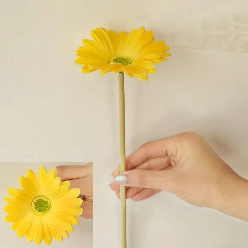1/3pcs Daisy Flower Artificial Flowers Bouquet for Indoor Room Home Vase Decor Fake Flowers Garden Wedding Decoration Outdoor