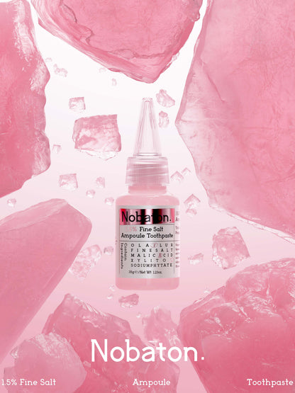 1.5% powdered salt ampoule toothpaste