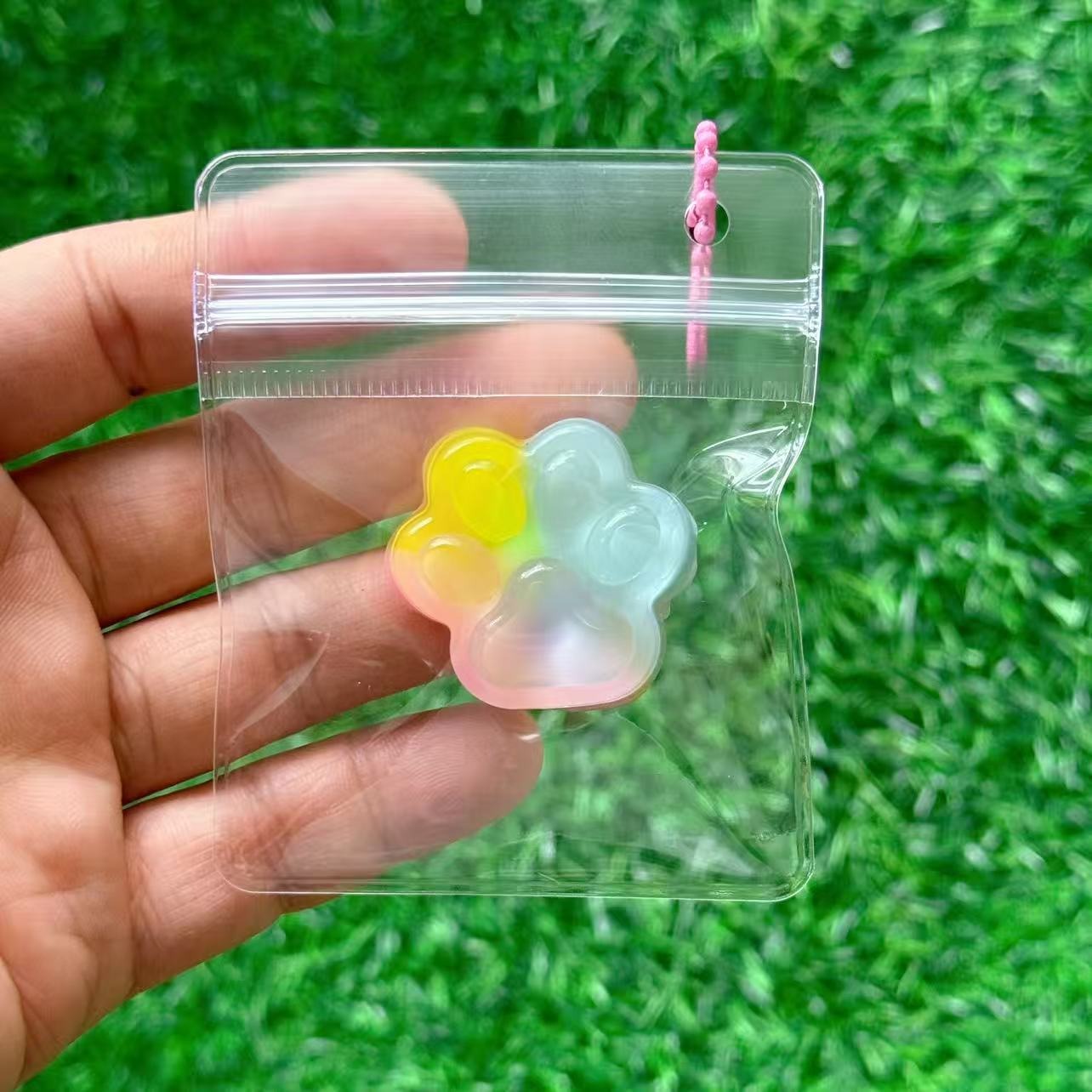 Mini Kawaii Cat Paw Stress Relief Toy Single Pack