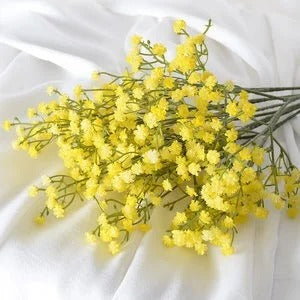 1Branch 90Heads Artificial Full Sky Stars Flowers Bouquet Multiple Colors Partys Brides Wedding Home Decorative Fake Plant