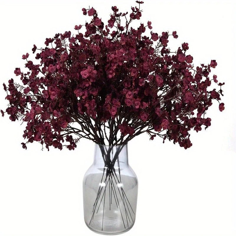 50CM Artificial Cherry Blossoms Flower Fake Silk Plant Decoration Wedding Party Decoration Bouquet Real Touch DIY Home Garden