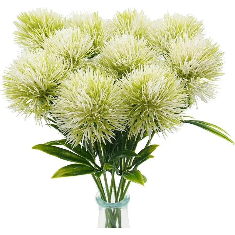 3/5/10/20PC 26cm Artificial Plants Dandelion Bouquet Vases for Home Decor Wedding Decorative Fake Flowers Needlework Ornamental