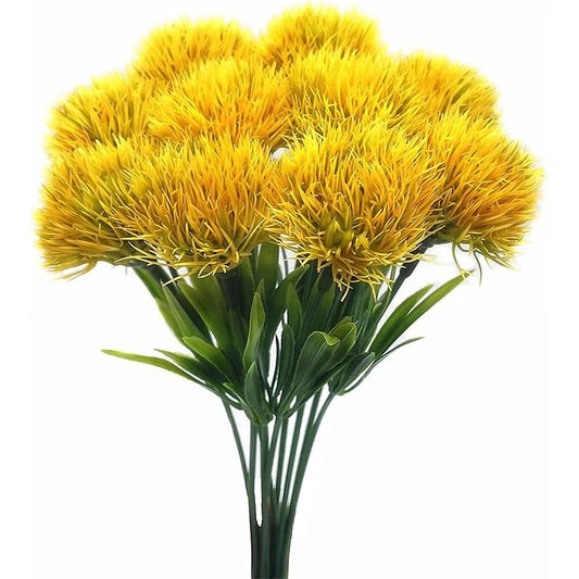 3/5/10/20PC 26cm Artificial Plants Dandelion Bouquet Vases for Home Decor Wedding Decorative Fake Flowers Needlework Ornamental