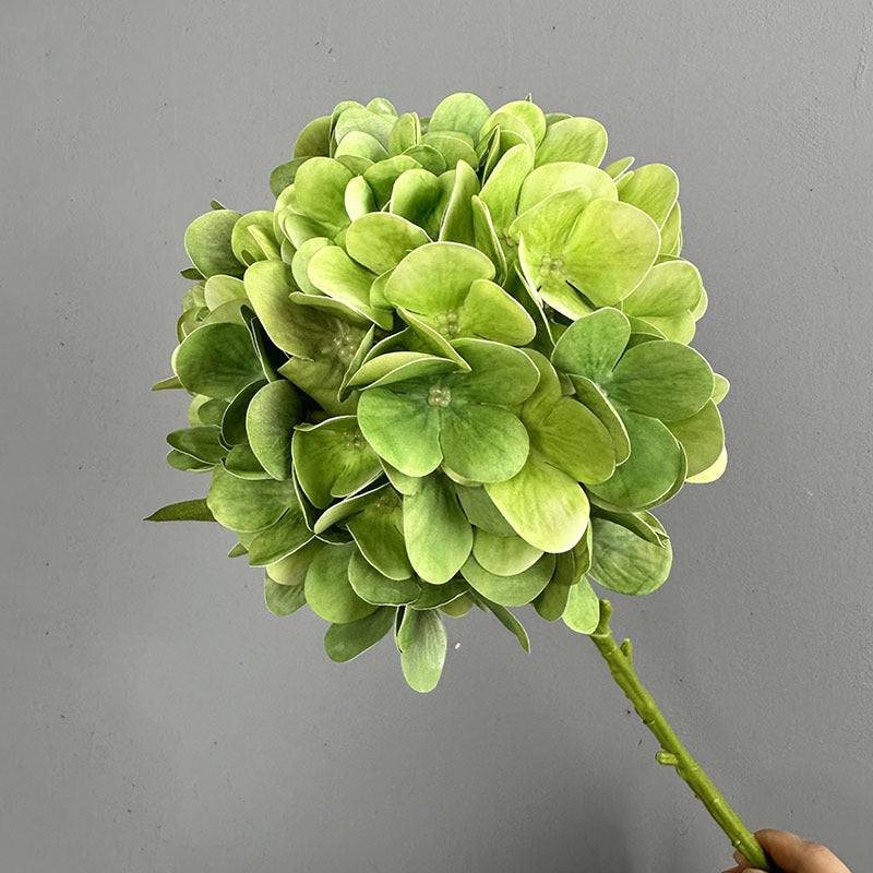 Hydrangea fake flowers home decoration oil painting color moisturizing film