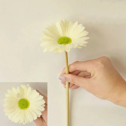1/3pcs Daisy Flower Artificial Flowers Bouquet for Indoor Room Home Vase Decor Fake Flowers Garden Wedding Decoration Outdoor