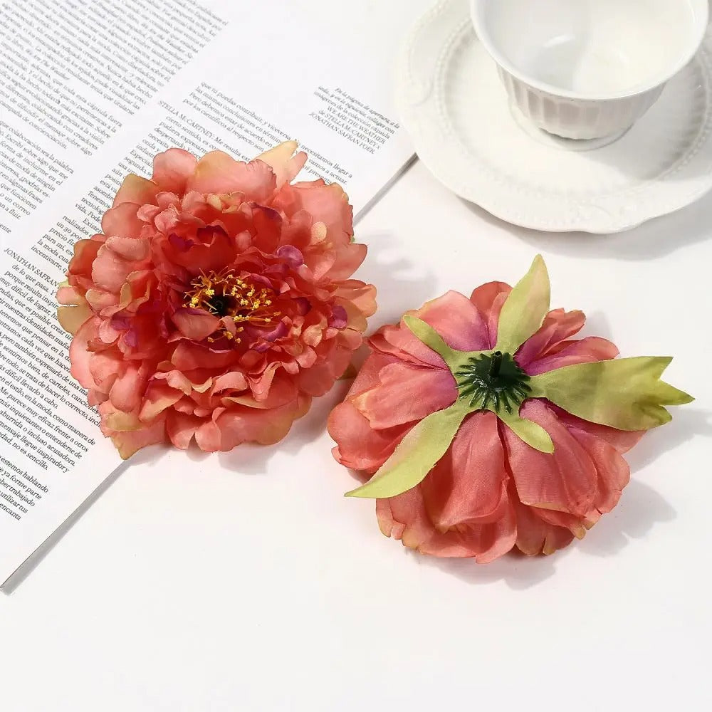 2Pcs 43cm Foam Artificial Flowers Golden Glitter Christmas Berries Bouquet Home Christmas Wedding Decor Table Wreath DIY Crafts