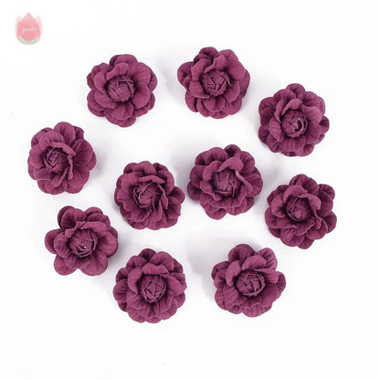 5/10Pcs Artificial Eco-friendly Flower Home Living Room Party Decor Wedding Garland Decorations DIY Hair Corsage Accessories