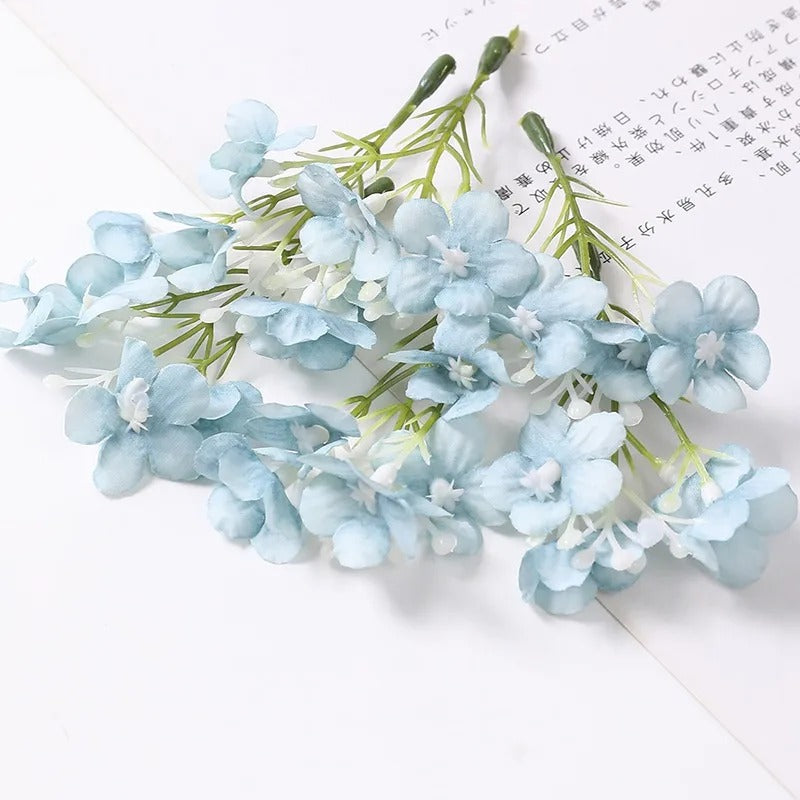 10/20/30PCs Silk Daisy Artificial Flowers Head 5 Forks Fake Flowers For Home Wedding Decoration DIY Vases Gifts Accessories