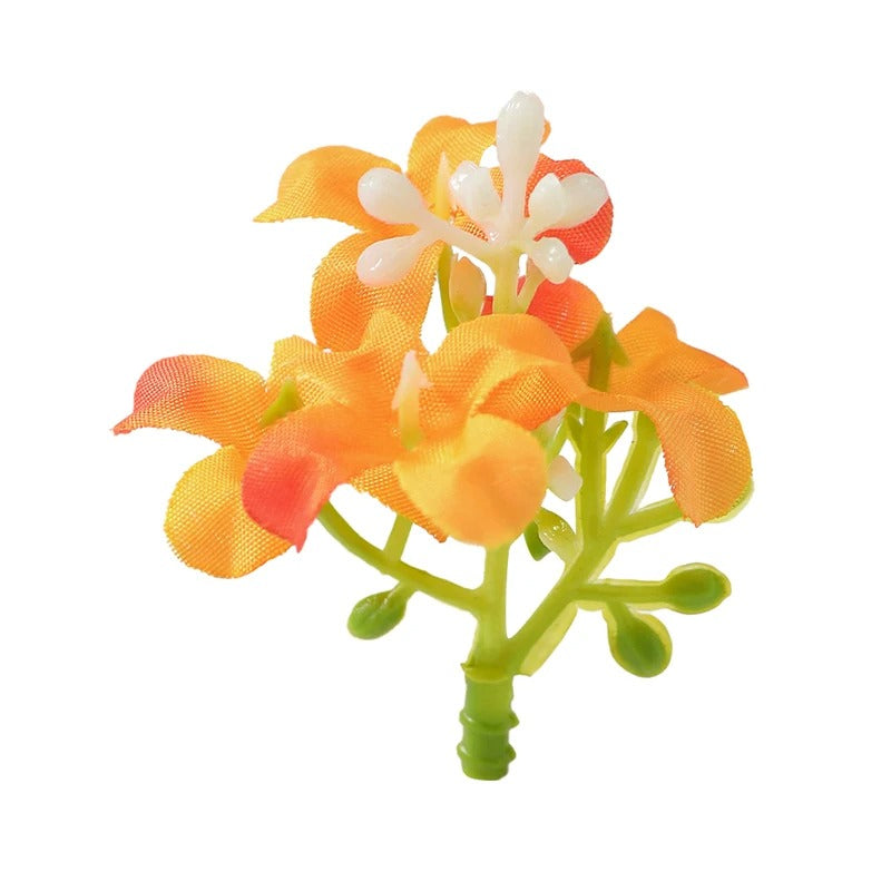 10/20/50Pcs 4cm Silk Artificial Bellflower Flower Head for Home Wedding Decorations DIY Gift Box Garland Wreath Accessories