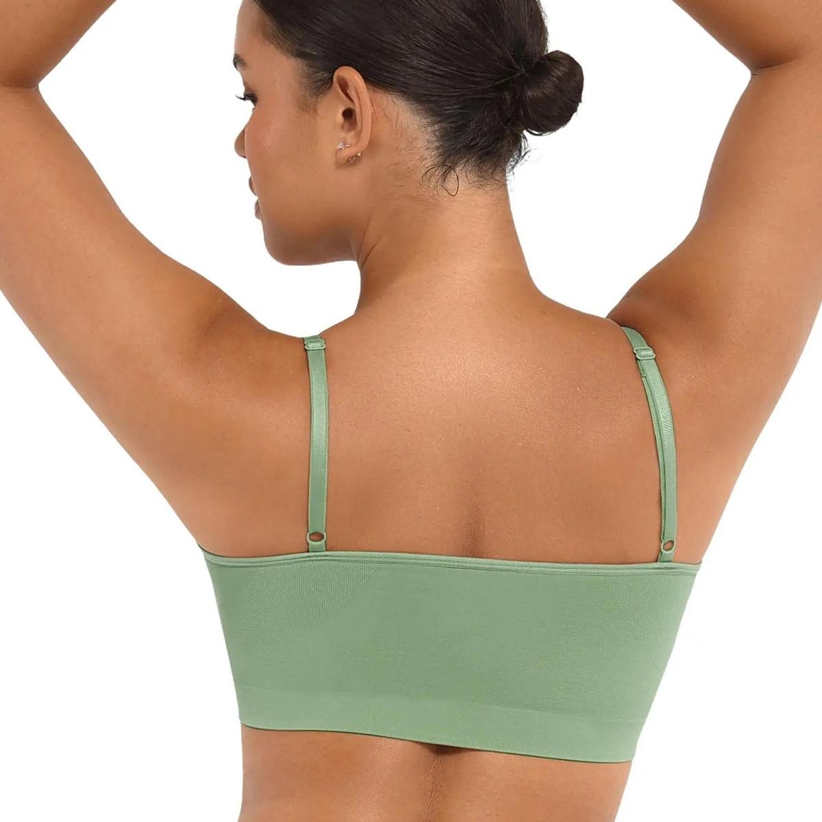 Women's Wireless Bra Comfort Bralettes No Underwire Unlined Cami Bra Seamless Tshirt Bras Sports Bra Bralette Basic Comfortable Fit Womenswear Everyday Up to 44DD