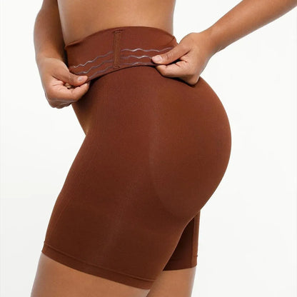 Buy One, Get One Free Shapewear Sculpting Shorts for Women Seamless High Waisted Body Tummy Control Shaper Thigh Slimming Underwear