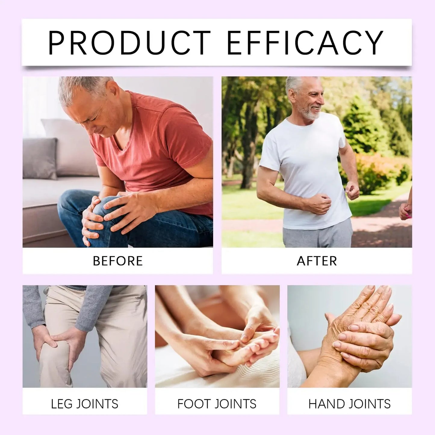 Ximonth 100g Pain Relief Massage Gel, Natural Plant Extracts Soothing Gel, Fast Absorbing Non-Greasy Joint Discomfort Relief