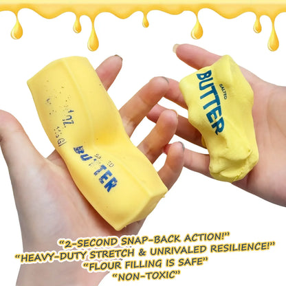 Squish Butter - New Flour Filled Fidget Toy
