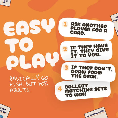 Go F*** Yourself Adult Card Game - Hilarious Party Game for 3-10 Players - 52 Cards