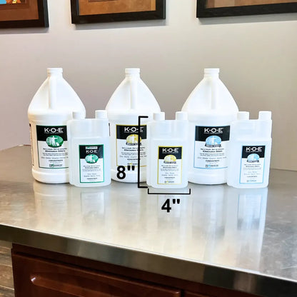 K.O.E. 16oz Concentrate - Kennel Odor Eliminator - Non-Enzymatic Formula, KOE, Apricot, Fresh, Original Scent, 16 oz Pint