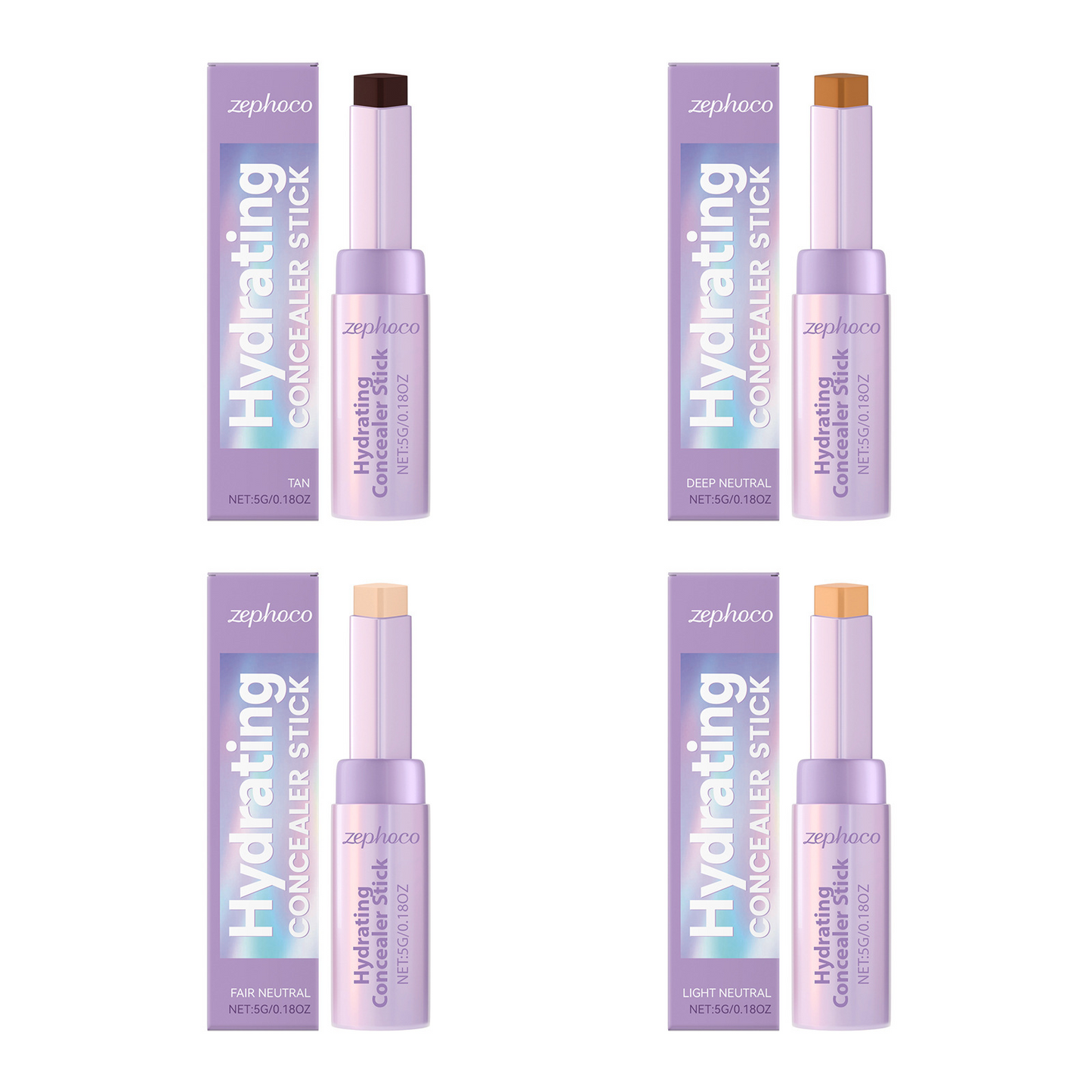 zephoco  – shape tape concealer stick & brush