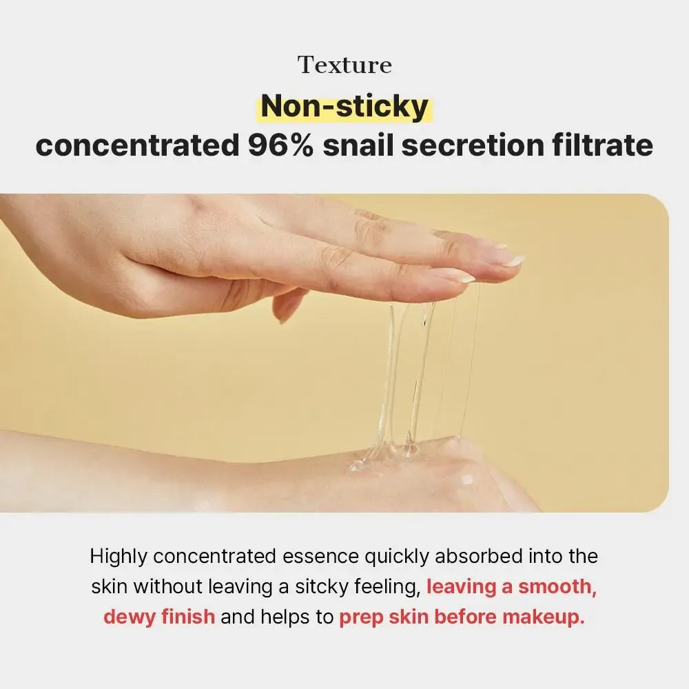 [COSRX Official] Premium Snail 96 Mucus Essence (100ml) | Original Snail Mucus Essence