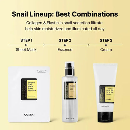 [COSRX Official] Premium Snail 96 Mucus Essence (100ml) | Original Snail Mucus Essence