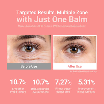 KAHI Wrinkle Bounce Multi Balm Stick - PDRN Collagen Wrinkle Stick & Hydrating Multi-Use Balm for Face Lips & Neck Anti-Aging Radiance Booster with Salmon Collagen Jeju Fermented Oil & PDRN Skin Repair Moisturizing Hydrate Nourishing