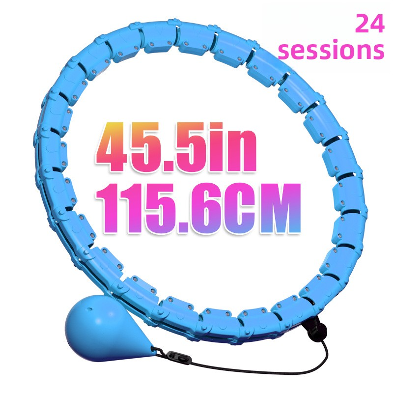 Hula hoop for women, designed to slim the waist and reduce belly fat.