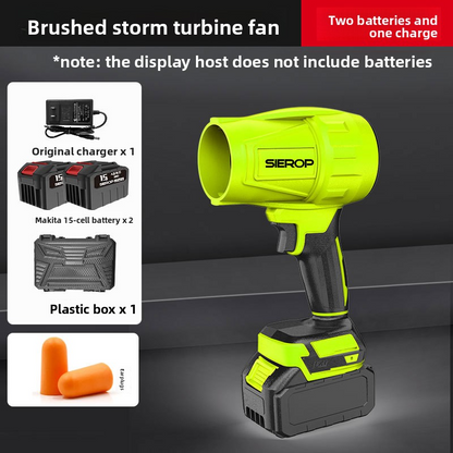 Turbo Jet Blower,Leaf Blower, Violent Turbo Fan, Pure Copper Motor,Car Drying After Wash, Handheld Snow Blower,Cordless Turbo Power Air Duster,Home Improve,Garden Mainte Holiday gifts