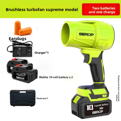 Turbo Jet Blower,Leaf Blower, Violent Turbo Fan, Pure Copper Motor,Car Drying After Wash, Handheld Snow Blower,Cordless Turbo Power Air Duster,Home Improve,Garden Mainte Holiday gifts