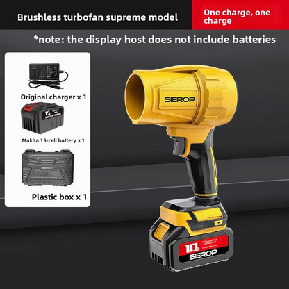 Turbo Jet Blower,Leaf Blower, Violent Turbo Fan, Pure Copper Motor,Car Drying After Wash, Handheld Snow Blower,Cordless Turbo Power Air Duster,Home Improve,Garden Mainte Holiday gifts