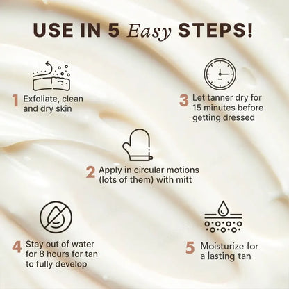 Beauty by Earth Self Tanner Body Lotion - Best Gradual Natural Bronzed Sunless Hydrating Streak Free Tanning Glow Made in USA, Vegan Cruelty Free Pregnancy Safe