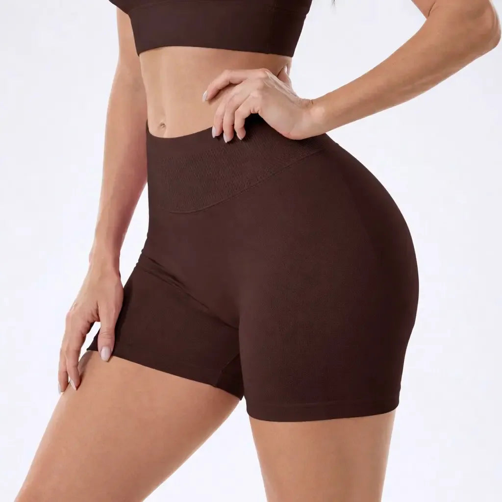 Sports Shorts High Waistband Butt Lifting Summer vibes