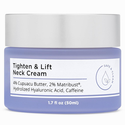 GOPURE Neck Cream Tighten & Lift Firming Cream for Crepey Skin