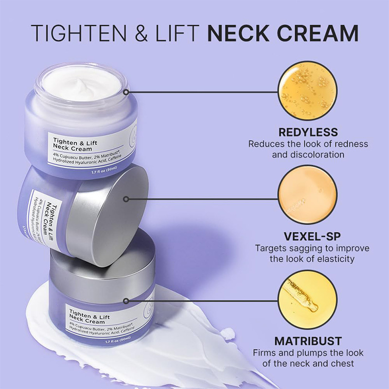 GOPURE Neck Cream Tighten & Lift Firming Cream for Crepey Skin