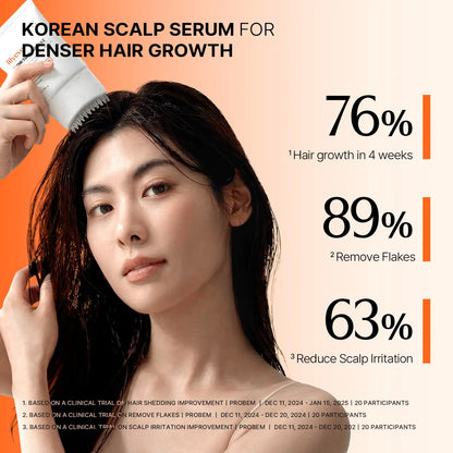 Lilyeve Growturn Hair Growth Serum with Built in Brush for Hair Growth & Thickening Thicker Stronger Hair Strengthening Hair