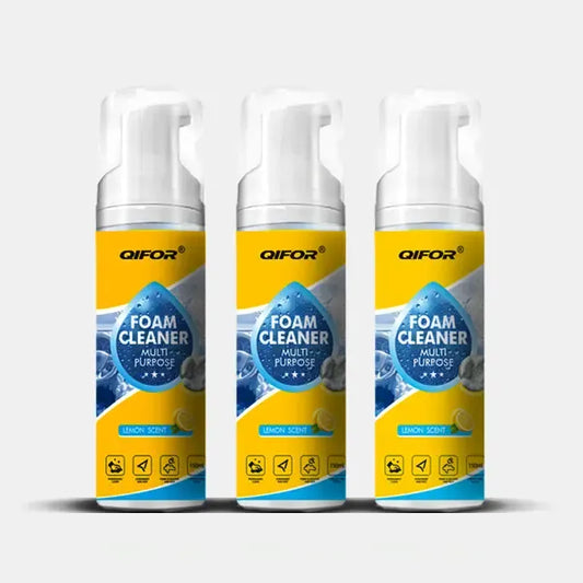 QIFOR 4-in-1 Multi-Enzyme Foam Spray Cleaner - Heavy Duty Deep Cleaning House & Car Detailing Products, Stain Removal for Car Interior & Sofa,summervibes outdoorfun