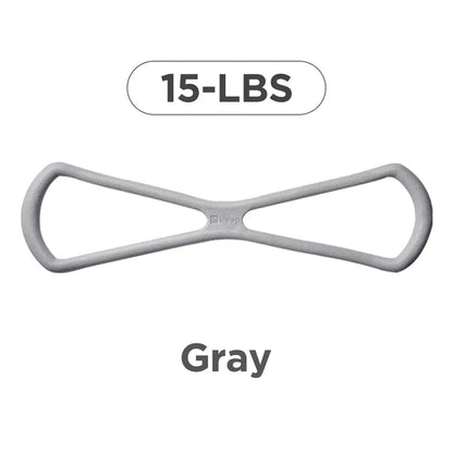 Keep Resistance Bands Figure 8 Exercise Bands for Women 8 Shaped TPE Material for Arms Chest Expander Yoga Gym Fitness Muscle Training SummerVibes