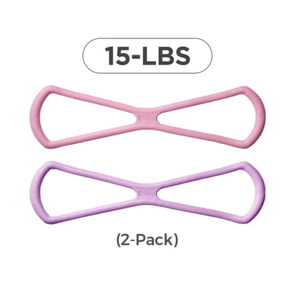 Keep Resistance Bands Figure 8 Exercise Bands for Women 8 Shaped TPE Material for Arms Chest Expander Yoga Gym Fitness Muscle Training SummerVibes