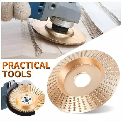 3PCS 4" Grinding Wheels - Grinders Accessory for Wood Carving, Sanding and Polishing Tools
