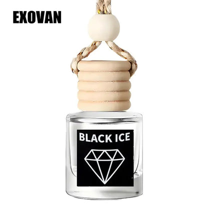Car Air Fresheners Hanging Scent Oil Diffuser,EXAVON 8ML Nature Frangrance Friut Juciy Perfume Last Long Time With Three Scents For Car & Live Gifts Springtok
