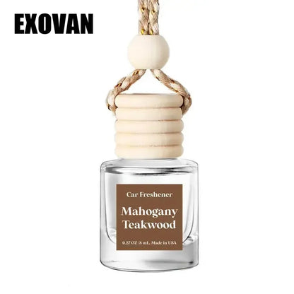 Car Air Fresheners Hanging Scent Oil Diffuser,EXAVON 8ML Nature Frangrance Friut Juciy Perfume Last Long Time With Three Scents For Car & Live Gifts Springtok