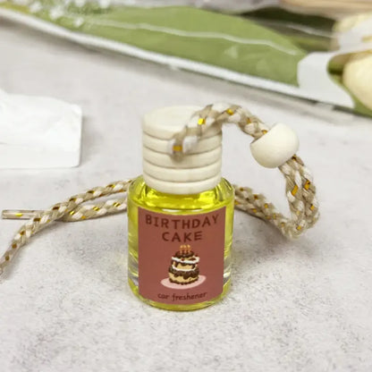 Car Air Fresheners Hanging Scent Oil Diffuser,EXAVON 8ML Nature Frangrance Friut Juciy Perfume Last Long Time With Three Scents For Car & Live Gifts Springtok