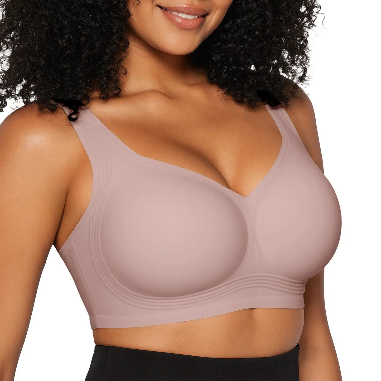Vertvie｜GRACE Classic T-Shirt Bra, Jelly Bras, Wireless Full Coverage for All Day Comfort