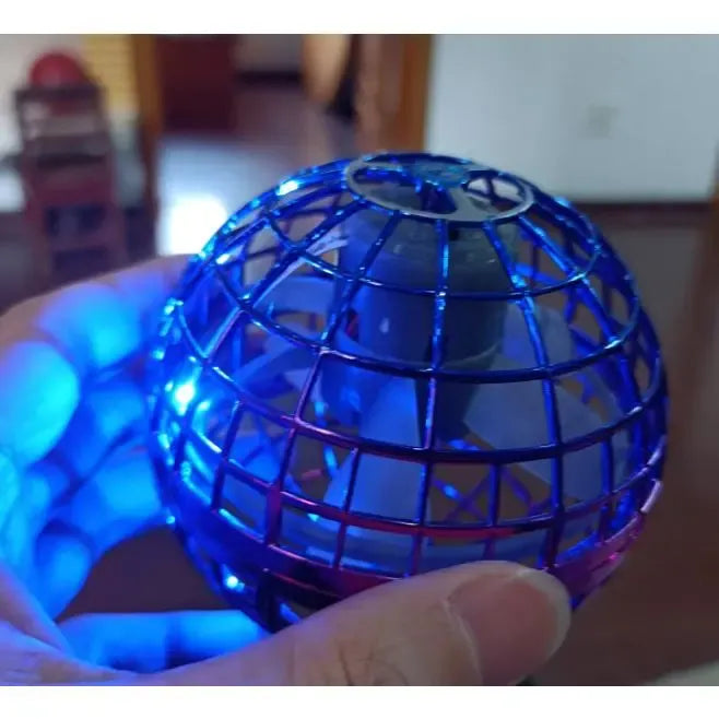 Levitating Induction Flying Ball, Glow Gyro for Fingertip Play, Sports & Outdoor Training Ball