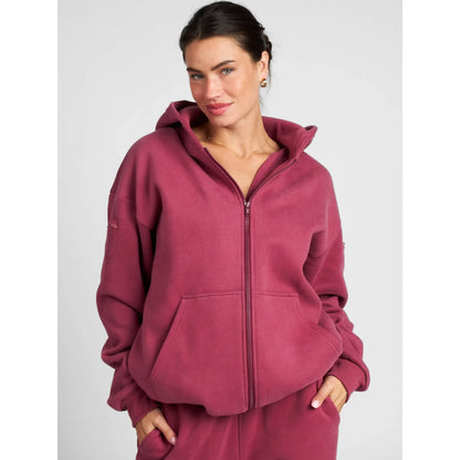 Travel Essentials Zip Up Hoodie | Sweatshirt With Zip Pockets For Travel