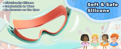Kids Swim Goggles for 3-15