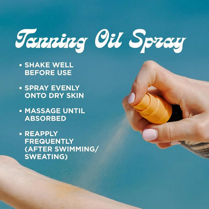 Carroten Intensive Tanning Spray Oil | Tanning Accelerator | Enriched with Vitamin E